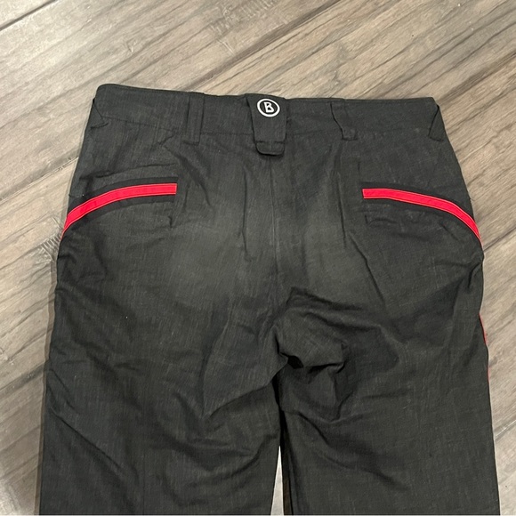 Bogner Fire and Ice Charcoal Gray and Red Ski Pants - Size 10 - Picture 16 of 16
